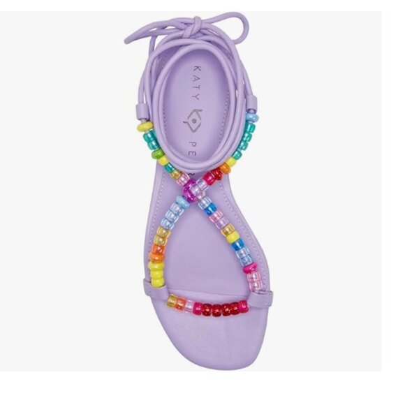 Katy Perry Women's The Halie Bead Sandal Flat, Size 9 - Picture 7 of 9